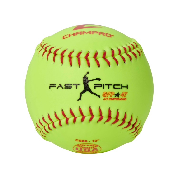 Champro 12" ASA/USA Durahide Softballs - CSB8