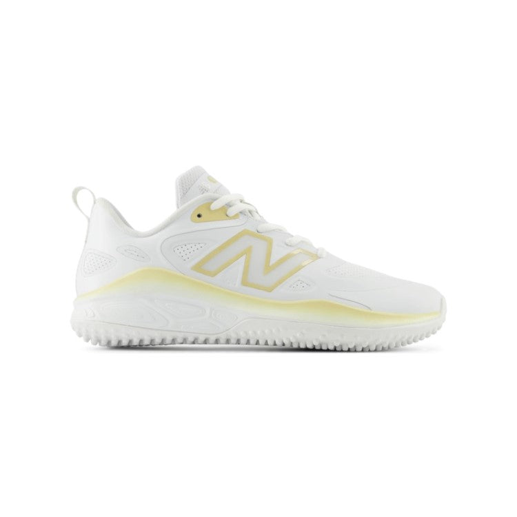 New Balance Fresh Foam Velov4 FP Turf Trainer - White/Gold